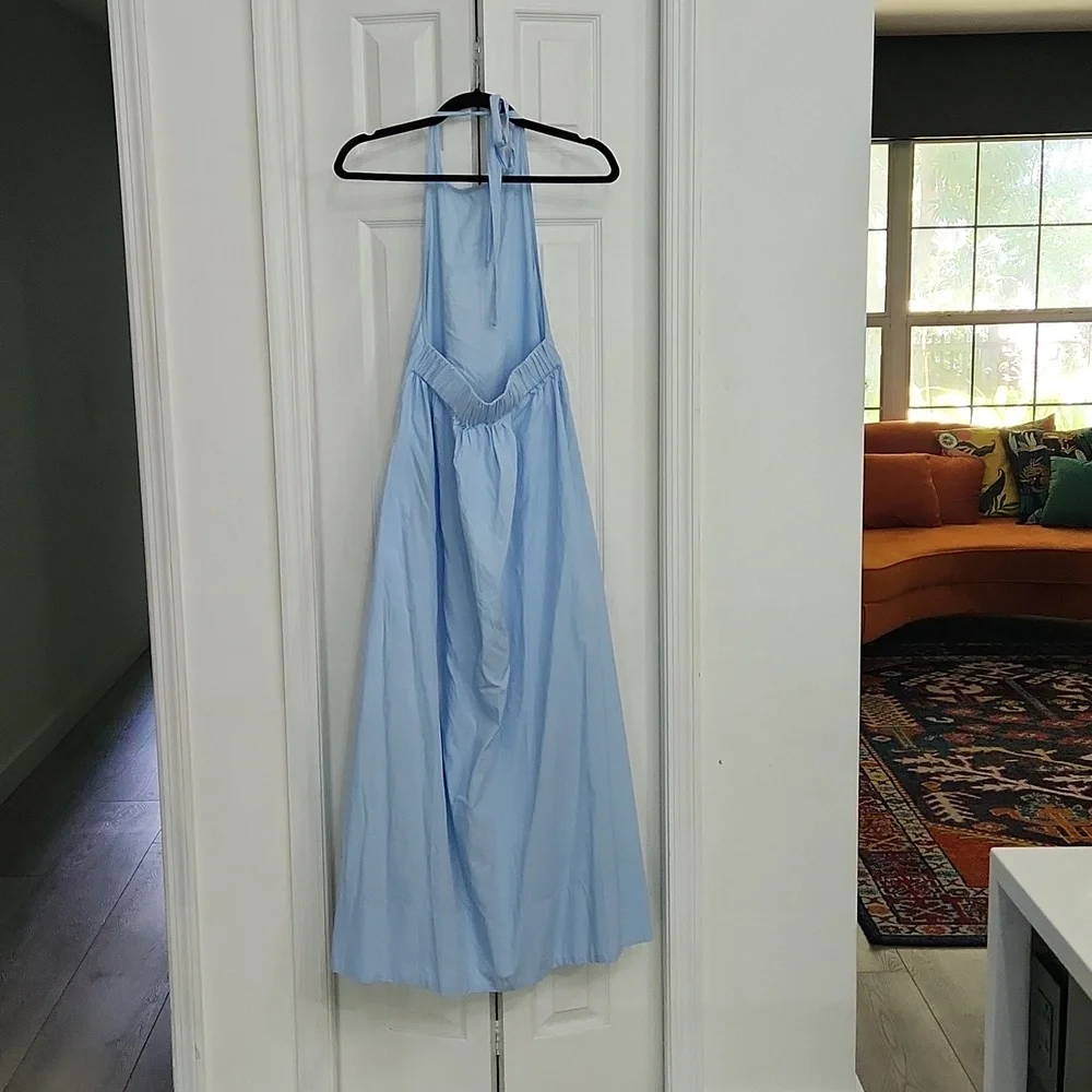 Free People Light Blue Maxi Dress